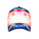 Casquette Los Angeles Bleue et Jaune Palmiers Tropical Sunrise Baseball CASQUETTES Hip Hop Honour