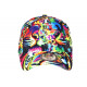 Casquette Enfant Lion Jaune et Bleue Fantaisie NY Baseball Wild 7 a 12 ans Casquette Enfant Hip Hop Honour