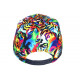 Casquette Enfant Lion Jaune et Bleue Fantaisie NY Baseball Wild 7 a 12 ans Casquette Enfant Hip Hop Honour