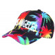 Casquette Los Angeles Multicolore Palmiers Tropical Sunrise Baseball CASQUETTES Hip Hop Honour