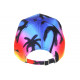 Casquette Los Angeles Bleue et Rouge Palmiers Tropical Sunrise Baseball CASQUETTES Hip Hop Honour