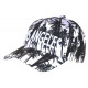 Casquette Los Angeles Blanche et Noire Palmiers Tropical Sunrise Baseball CASQUETTES Hip Hop Honour