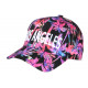 Casquette Los Angeles Rose Palmiers Tropical Sunrise Baseball CASQUETTES Hip Hop Honour