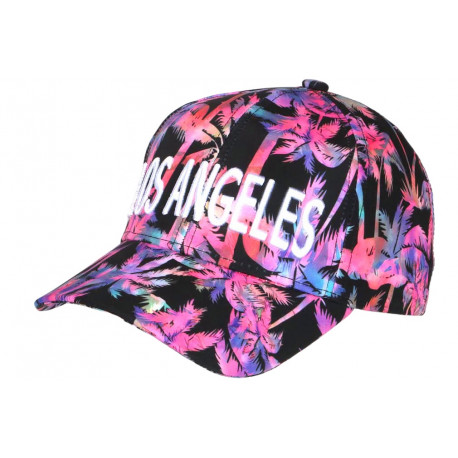 Casquette Los Angeles Rose Palmiers Tropical Sunrise Baseball CASQUETTES Hip Hop Honour