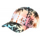 Casquette Los Angeles Jaune Verte Palmiers Tropical Sunrise Baseball CASQUETTES Hip Hop Honour