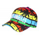 Casquette Los Angeles Multicolore Palmiers Tropical Sunrise Baseball CASQUETTES Hip Hop Honour