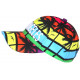 Casquette Los Angeles Multicolore Palmiers Tropical Sunrise Baseball CASQUETTES Hip Hop Honour