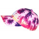 Casquette Los Angeles Rose Palmiers Tropical Sunrise Baseball CASQUETTES Hip Hop Honour