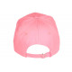 Casquette Los Angeles Rose et Blanche Retro en Coton Baseball CASQUETTES Nyls Création