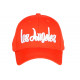 Casquette Los Angeles Orange Retro Tendance en Coton Baseball CASQUETTES Nyls Création