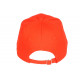 Casquette Los Angeles Orange Retro Tendance en Coton Baseball CASQUETTES Nyls Création