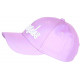 Casquette Los Angeles Violette Retro Tendance en Coton Baseball CASQUETTES Nyls Création