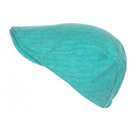 Beret Casquette Turquoise en Coton Sportswear Tendance Setvyk CASQUETTES Nyls Création