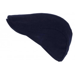 Casquette Beret Bleu Marine en Coton Tendance Pivyk CASQUETTES Nyls Création