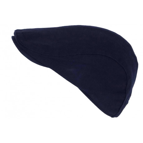 Casquette Beret Bleu Marine en Coton Tendance Pivyk CASQUETTES Nyls Création