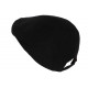 Casquette Beret Noir en Coton Tendance et Classe Pivyk CASQUETTES Nyls Création