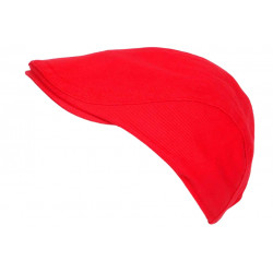 Casquette Beret Rouge en Coton Tendance et Classe Pivyk CASQUETTES Nyls Création