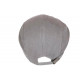 Casquette Beret Gris Souris Coton Tendance Sport Pivyk CASQUETTES Nyls Création