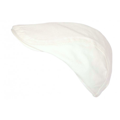 Casquette Beret Blanc Creme en Coton Tendance Sport Pivyk CASQUETTES Nyls Création