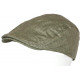 Casquette Beret Vert Brillant Original en Lin Shiny Sessyk CASQUETTES Nyls Création