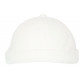 Bonnet Docker Blanc en Polaire Style Tendance Marin Miki Kerzau BONNETS Nyls Création