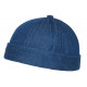 Bonnet Docker Blue Jean Denim Coton Style Miki Marin Keroet BONNETS Nyls Création