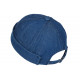 Bonnet Docker Blue Jean Denim Coton Style Miki Marin Keroet BONNETS Nyls Création