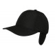 Casquette Cache Oreille Noire Molleton Doublure Polaire Wexter CASQUETTES Nyls Création