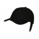 Casquette Cache Oreille Noire Velours Doublure Polaire Seyson CASQUETTES Nyls Création