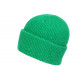 Bonnet Angora Vert en Laine Douce et Chaude Antje BONNETS Nyls Création