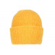 Bonnet Angora Jaune en Laine Douce et Chaude Antje BONNETS Nyls Création