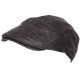 Beret Casquette Cuir Gris Suedine Tendance Ajustable Kylro CASQUETTES Nyls Création