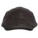 Beret Casquette Cuir Gris Suedine Tendance Ajustable Kylro CASQUETTES Nyls Création