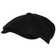 Beret Casquette Gavroche Noire en Feutre Tradition Chic Anster CASQUETTES Nyls Création