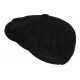 Beret Casquette Gavroche Noire en Feutre Tradition Chic Anster CASQUETTES Nyls Création