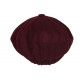 Beret Casquette Gavroche Rouge Bordeaux Feutre Tradition Anster CASQUETTES Nyls Création