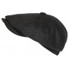 Beret Casquette Gavroche Grise Anthracite Feutre Tradition Anster