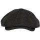 Beret Casquette Gavroche Grise Anthracite Feutre Tradition Anster CASQUETTES Nyls Création