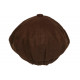 Beret Casquette Gavroche Marron Fauve Feutre Tradition Anster CASQUETTES Nyls Création