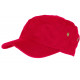 Casquette Protege Nuque Rouge en Coton Saharienne Nedeyv CASQUETTES Nyls Création