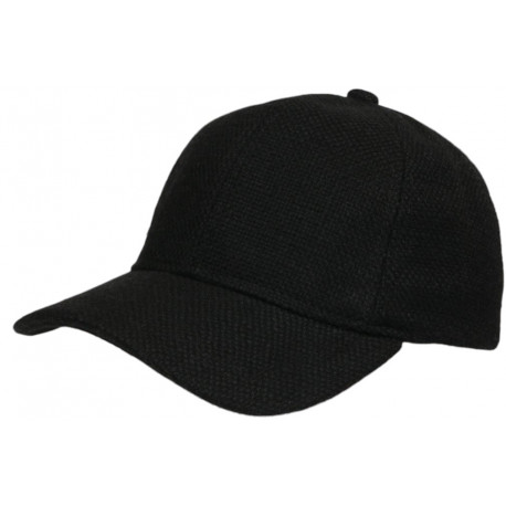 Casquette Baseball Laine Noire Chaude Tendance Tradition Narva CASQUETTES Nyls Création