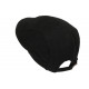 Casquette Beret Noir en Laine Tendance Taille Réglable Anyston CASQUETTES Nyls Création