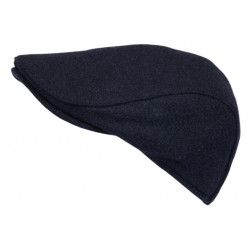 Casquette Beret Bleu Marine en Laine Hipster Taille Réglable Anyston CASQUETTES Nyls Création