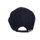 Casquette Beret Bleu Marine en Laine Hipster Taille Réglable Anyston CASQUETTES Nyls Création