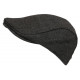 Casquette Beret Gris Anthracite en Laine Hipster Taille Réglable Anyston CASQUETTES Nyls Création