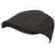 Casquette Beret Gris Anthracite en Laine Hipster Taille Réglable Anyston CASQUETTES Nyls Création