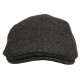 Casquette Beret Gris Anthracite en Laine Hipster Taille Réglable Anyston CASQUETTES Nyls Création