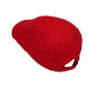 Casquette Beret Rouge en Laine Hipster Taille Réglable Anyston CASQUETTES Nyls Création