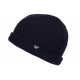 Bonnet New York Bleu Marine Docker Streetwear en Laine Arkton BONNETS Nyls Création