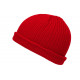 Bonnet NY Rouge en laine Look Streetwear Fashion Yrkton BONNETS Nyls Création